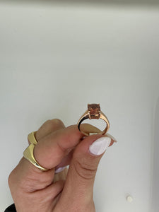 Rose Gold and Andesine Ring