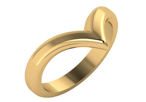 Gold V Ring