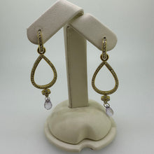 Load image into Gallery viewer, Pear Charm Drop Earring