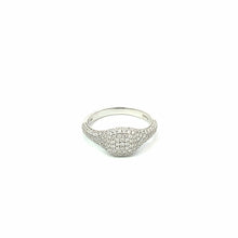 Load image into Gallery viewer, 7 Pave Signet Ring