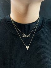 Load image into Gallery viewer, 14k Gold Love Necklace