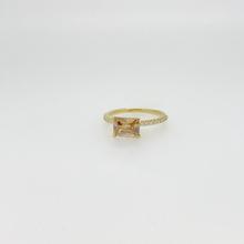 Load image into Gallery viewer, gemstone and diamond ring