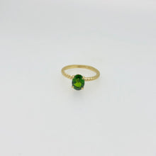 Load image into Gallery viewer, Green Diopside Ring