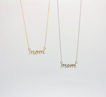 Load image into Gallery viewer, “Mom” Necklace